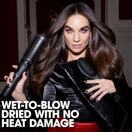 ghd Duet Blowdry Christmas Gift Set 2-in-1 Hair Dryer Brush with Oval Dressing Brush