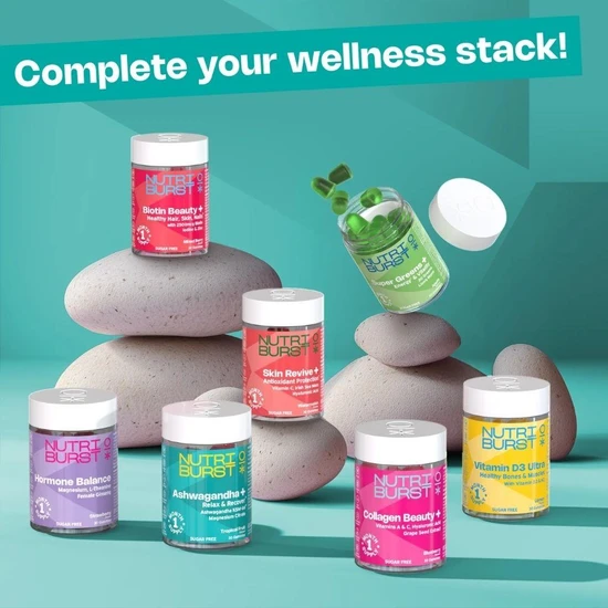 Nutriburst Ashwagandha+ Calm & Recover Gummies 14 Gummies