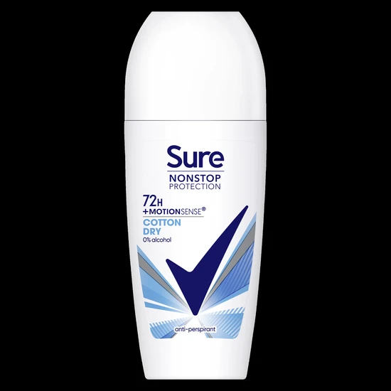 Sure Nonstop Protection Cotton Dry Deodorant Roll On 50ml