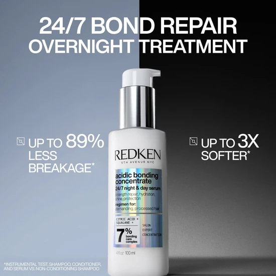 Redken Acidic Bonding Concentrate 24/7 Night & Day Serum 45ml