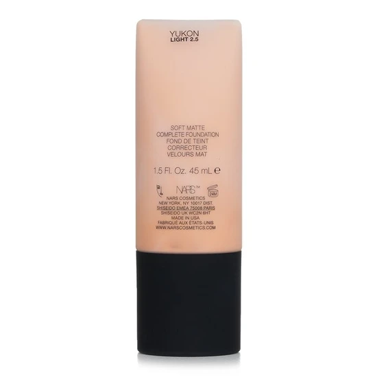NARS Cosmetics Soft Matte Complete Foundation 2.5 Yukon