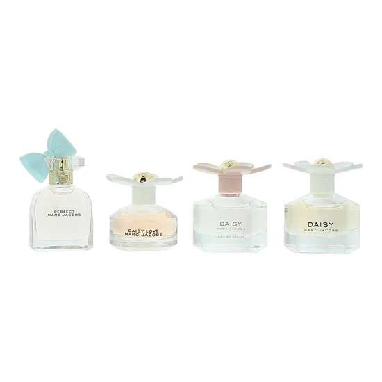 Marc Jacobs Miniatures Women's Fragrance Gift Set 4ml x 4
