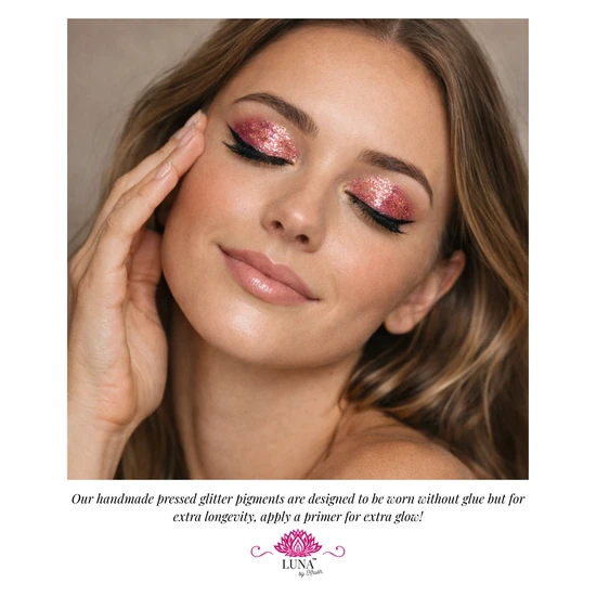 Luna by Khush 'Enchanted Kiss' Handmade Pressed Glitter Pigment