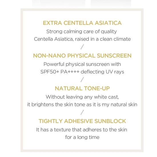 Skin1004 Madagascar Centella Air-Fit Sun Cream Plus 50ml