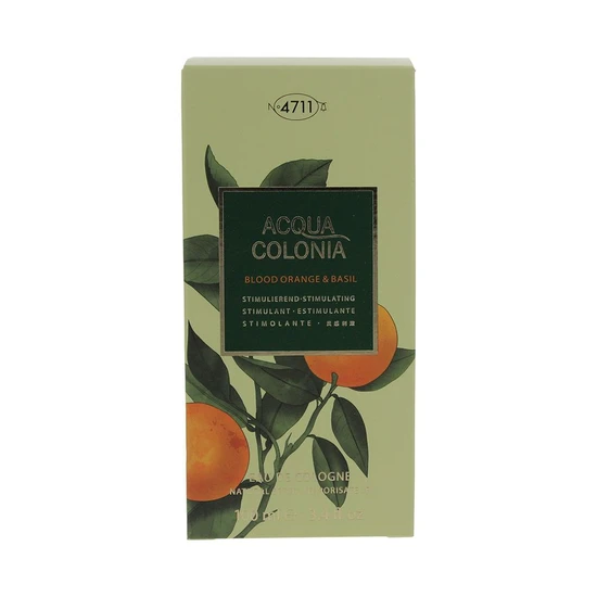 4711 Acqua Colonia Blood Orange & Basil Eau De Cologne 100ml