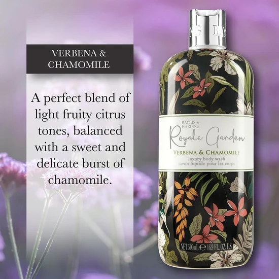 Baylis & Harding Royale Garden Verbena & Chamomile Body Wash 500ml