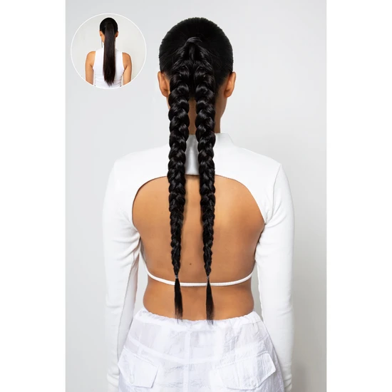 LullaBellz Grande 26'' Double Up Braid BLONDES | HIGHLIGHTED CHAMPAGNE