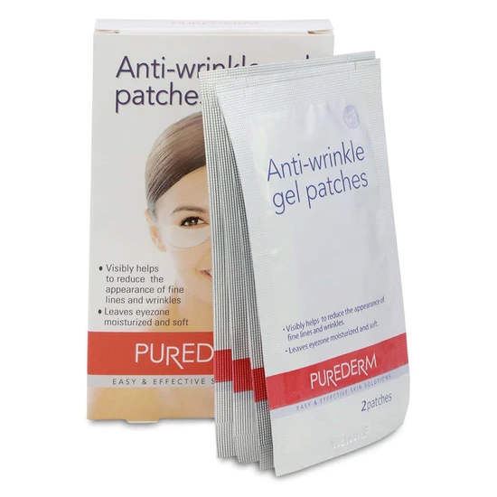 Purederm Anti Wrinkle Under Eye Fine Lines Gel Patches