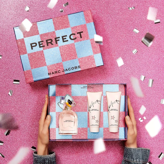 Marc Jacobs Perfect Perfect Eau De Parfum Gift Set 100ml