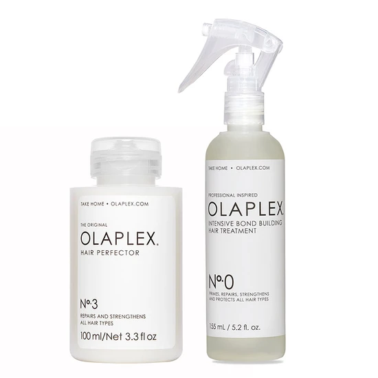 Olaplex No. 0 Intensive Bond Building Treatment & No. 3 Hair Perfector Duo 155ml & 100ml