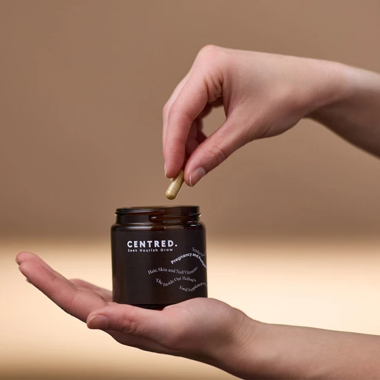 CENTRED. Pregnancy & Post Partum Hair Supplements Capsules 60 Capsules