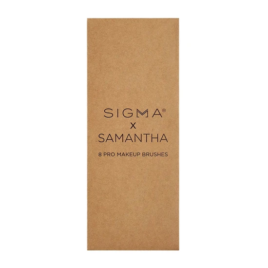 Sigma Beauty X Samantha Brush Set 8 Piece set