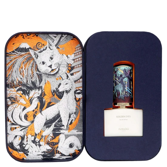 Floraiku Golden Eyes 50ml Eau De Parfum Gift Set 50ml, 10ml & Travel Case
