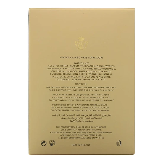 Clive Christian Original Collection No.1 Feminine Perfume 50ml