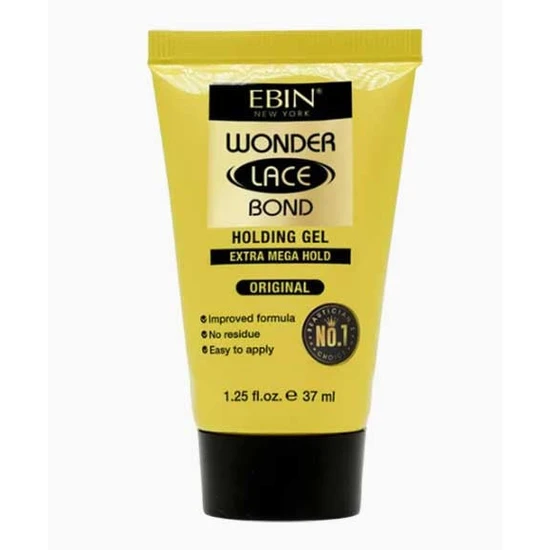 Ebin New York Wonder Lace Bond Holding Gel Extra Mega Hold Original 120ml