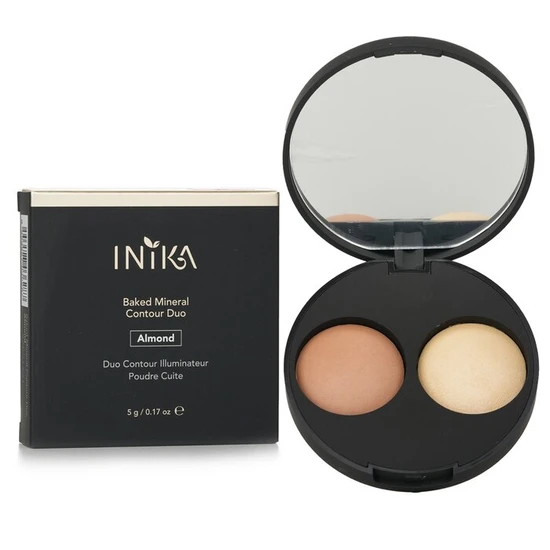 Inika Baked Mineral Contour Duo Almond