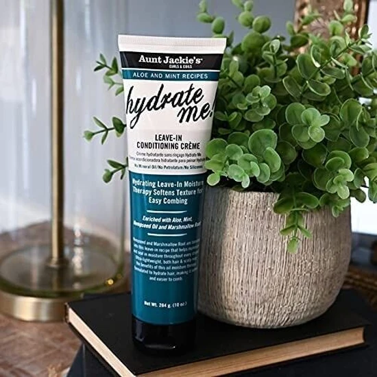 Aunt Jackie's Hydrate Me Aloe & Mint Leave-in Conditioning Creme 284g