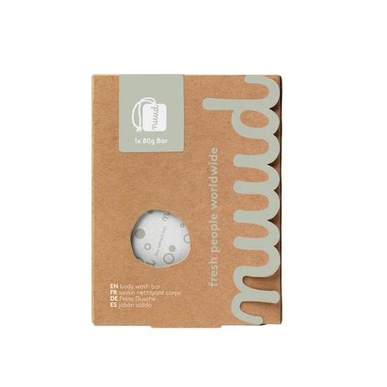 Nuud Natural Vegan Body Wash Bar The Refresh Bar 80g