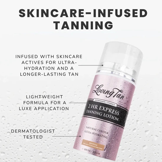 Loving Tan 2 HR Express Tanning Lotion Medium 100ml