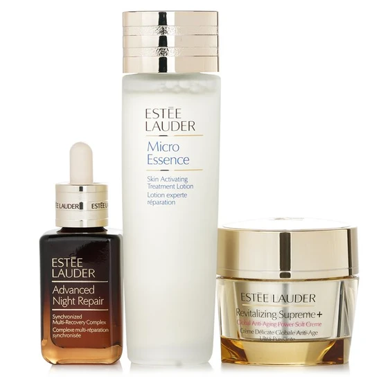 Estée Lauder Advanced Night Repair Essentials Set: Advanced Night Repair 50ml+ Micro Essence 150ml+ Revitalising Supreme+ Creme 75ml 3pcs
