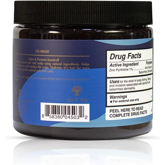 As I Am Dry & Itchy Scalp Care Olive & Tea Tree Oil Co Wash 454 g