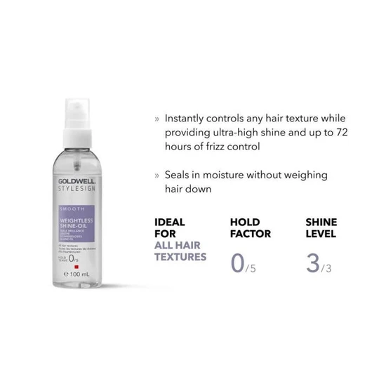 Goldwell Smooth Weightless Shine Oil 50ml