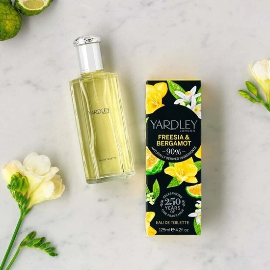 Yardley Freesia & Bergamot Eau De Toilette 125ml