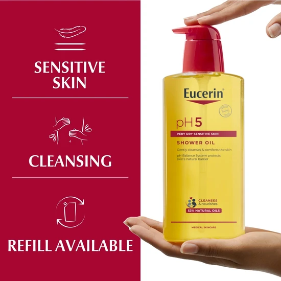 Eucerin pH5 Shower Oil Sensitive Skin 400ml