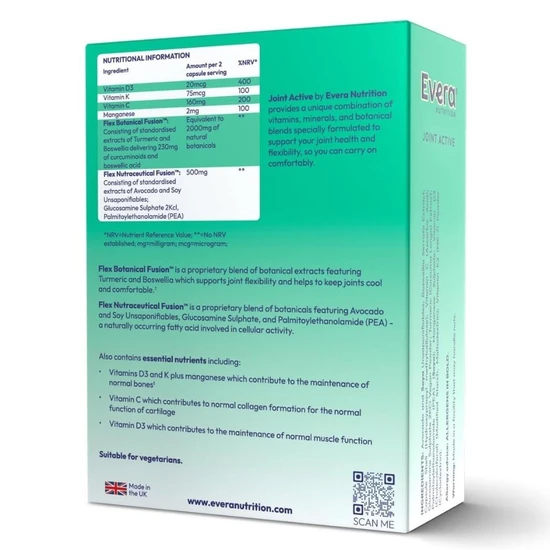 Evera Nutrition Joint Active Capsules 60 Capsules