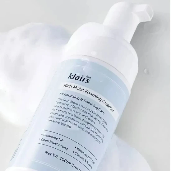 Dear Klairs Rich Moist Foaming Cleanser 100ml