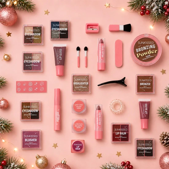 Sunkissed 25 Days Of Beauty Advent Calendar 5*4.2G