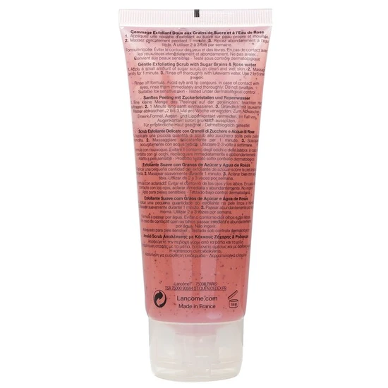 Lancôme Confort Hydrating Gentle Rose Sugar Scrub 100ml