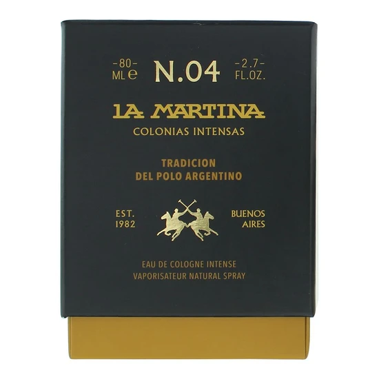 La Martina Solar Musk Intense Eau De Cologne 80ml