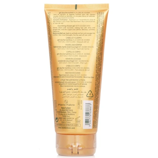 René Furterer Solaire Nourishing Shower Gel Hair&body 200ml
