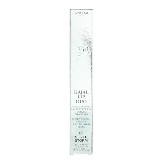 Lancôme Kajal Lip Duo Lipstick & Gloss 02 Silver Storm