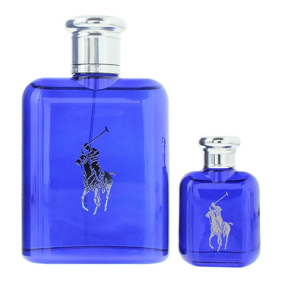 Ralph Lauren Polo Blue Eau De Toilette Gift Set 125ml & 15ml