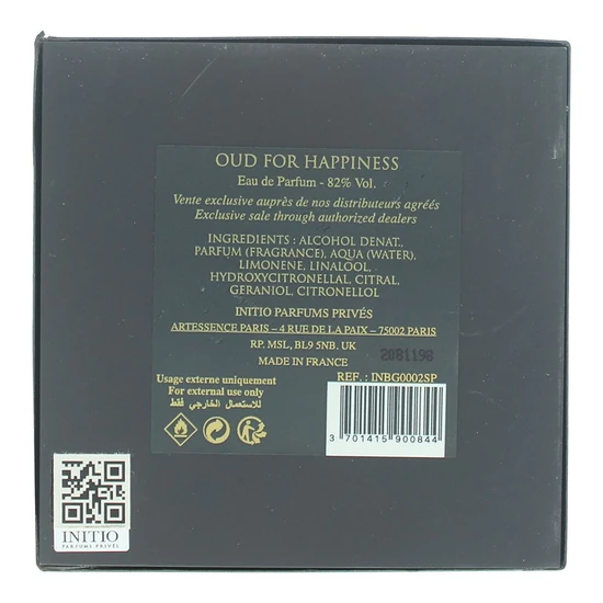 Initio Oud For Happiness Eau De Parfum 90ml