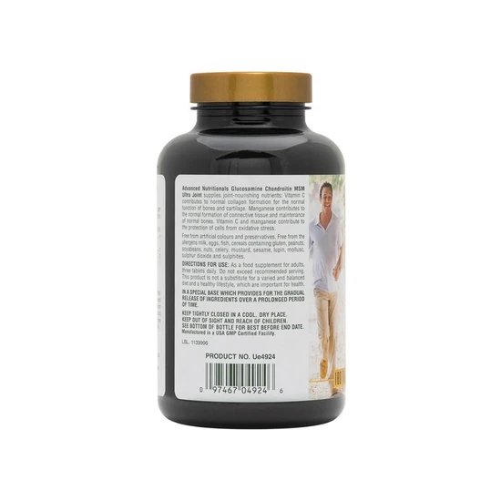Nature's Plus Glucosamine/Chondroitin/MSM Ultra Joint Tablets 180 Tablets