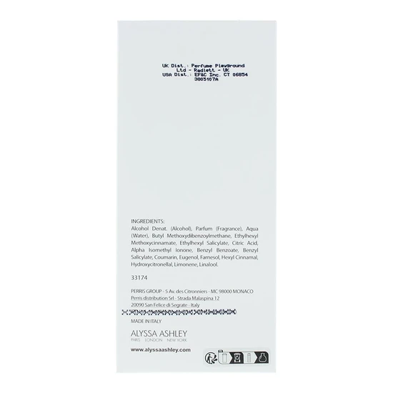 Alyssa Ashley White Musk Eau De Parfum 100ml