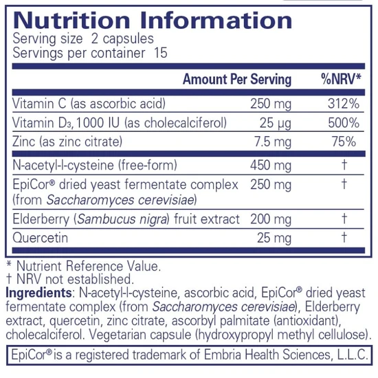 Pure Encapsulations PureDefense Capsules 30 Capsules