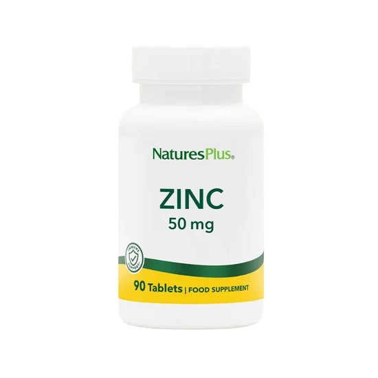 Nature's Plus Zinc 50mg Tablets 90 Tablets
