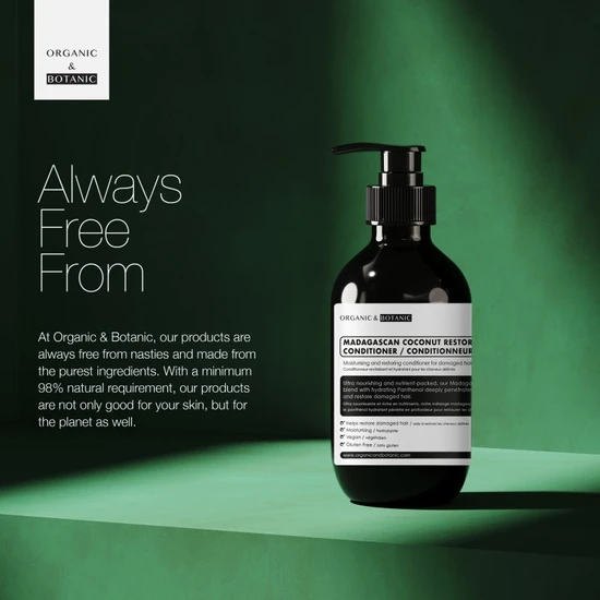 Dr Botanicals Madagascan Coconut Restoring Conditioner 500ml