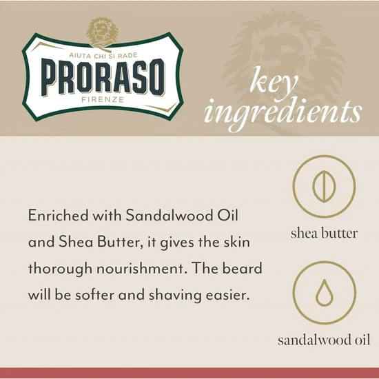 Proraso Red Sandalwood Shaving Foam 300ml