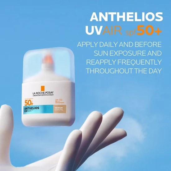 La Roche-Posay Anthelios UVAIR Serum Sunscreen SPF 50+ Medium 50ml