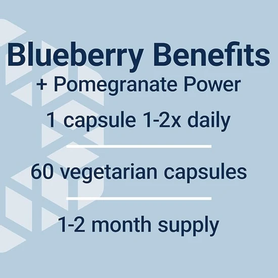 Life Extension Blueberry Extract With Pomegranate 60 Veg Caps