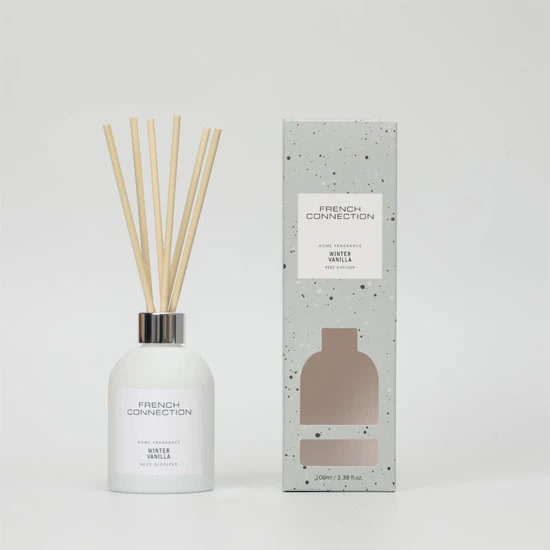 French Connection Black & White Collection Winter Vanilla Diffuser 100ml