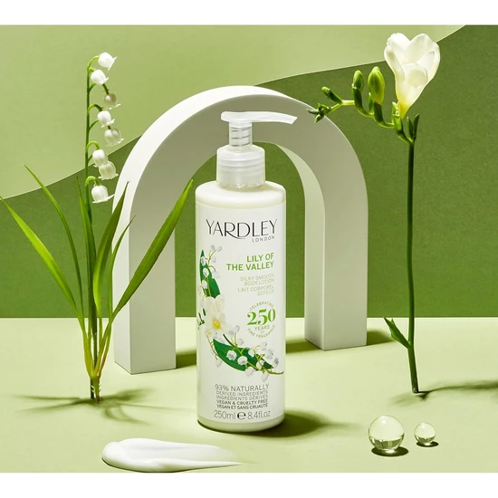 Yardley Lily Of The Valley Silky Smooth Body Lotion 250ml