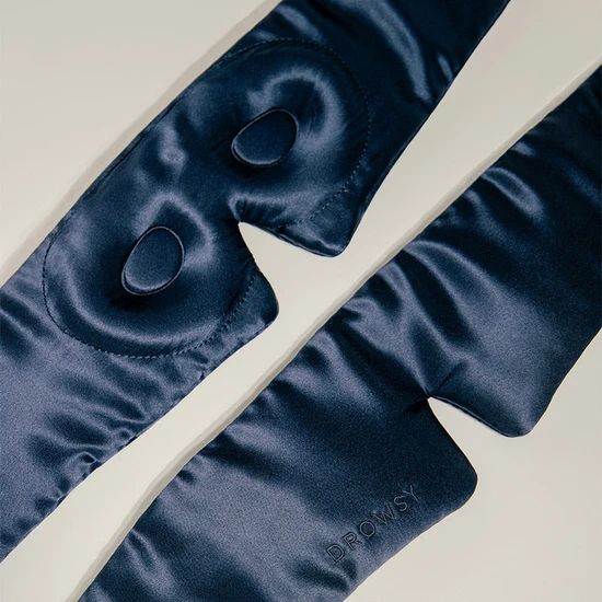Drowsy Midnight Blue Eyelash Protecting Mask