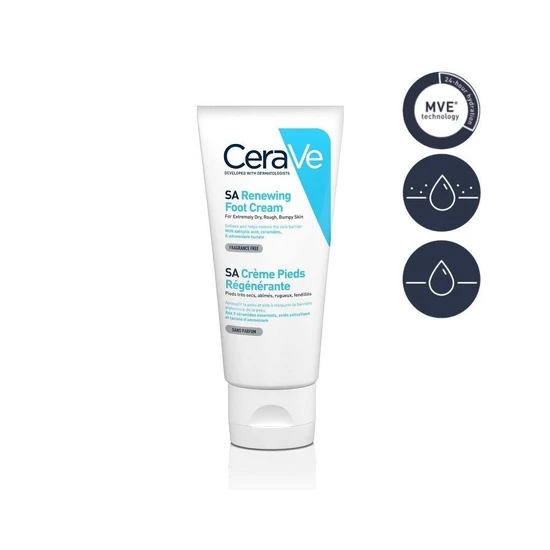 CeraVe SA Renewing Foot Cream 88ml