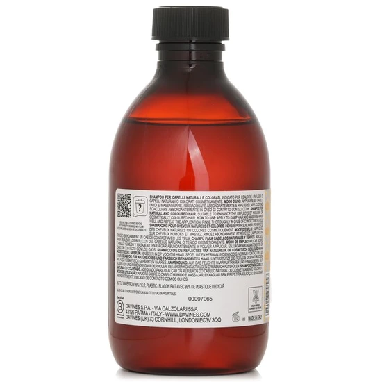 Davines Alchemic Shampoo Golden for Natural & Coloured Hair